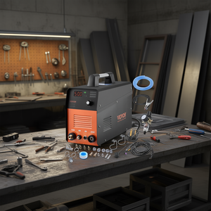 Cortadora de Plasma Vevor 50A 110V/220V con Inversor IGBT para Corte de Aluminio y Acero Suave, con Antorcha y Accesorios - Product Image 2