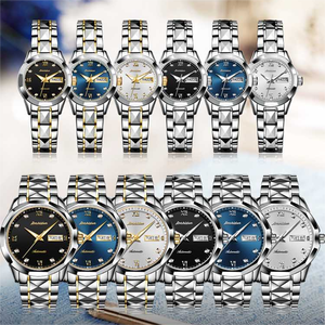 Jsdun 8813 moda moda orologio da polso di alta qualità amanti automatico inossidabile originale impermeabile coppia orologi meccanici - Product Image 6