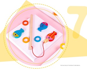 Unisex Montessori Gỗ Đồ Chơi Thông Minh Giáo Dục Đồ Chơi Cho 2-4 5-7 Năm Toán Học Trò Chơi Thông Minh Giáo Dục Câu Cá Cảm Giác Đồ Chơi - Product Image 4