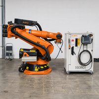 Station de travail robotique à 6 axes KUKA KR210 R2700-2 pour charges lourdes, 210 kg, portée de 2701 mm, pour palettisation, manutention