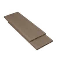 Planches de terrasse creuses en WPC, étanches, antidérapantes, imitation bois, parquet écologique, à emboîtement pour entrepôt