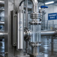 Analyseur de turbidité en ligne haute précision TengineES EC100 – Contrôleur pour la surveillance de la qualité des eaux usées industrielles et des filtres
