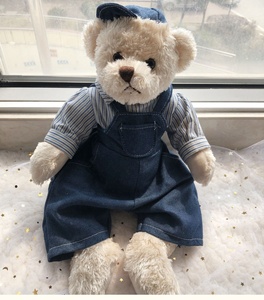 Personalizzabile orsacchiotto giocattolo per il bambino morbido peluche regali di nozze ragazzo e ragazza coppia con vestiti pieni di cotone PP - Product Image 5