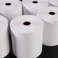 Rouleau de papier thermique 80*80, 320g par rouleau, papier pour reçus de supermarché