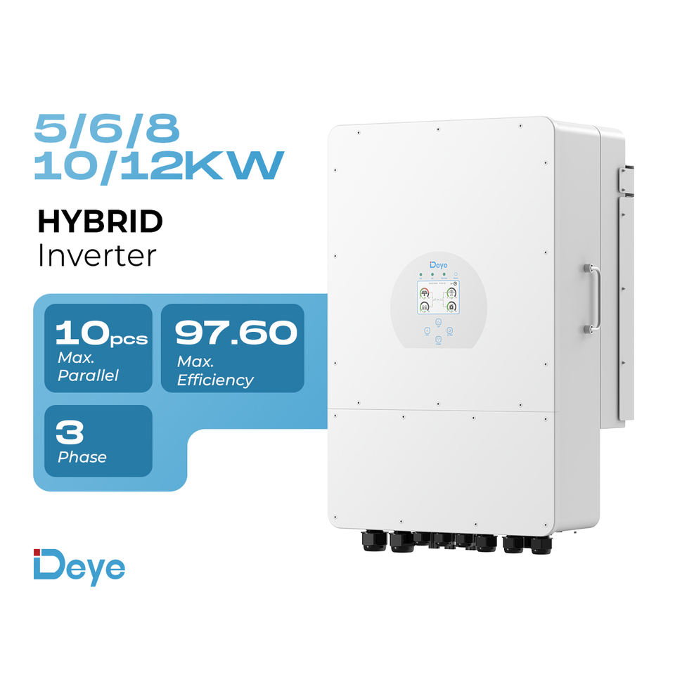 Deye Inverter Solare Ibrido 6kw 5kw 230v Mpp Solar Hybrid Inverter ...