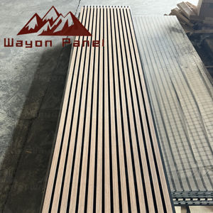 Tablero de <span class=keywords><strong>aislamiento</strong></span> acústico de fibra de densidad media elegante acústico Wayon, superventas, cine en casa, oficina, ruido, sala de estar moderna - Product Image 1