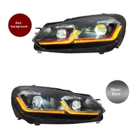 Kit de modification des phares Golf 6 avec feux LED avant, feux de jour, feux arrière 12V 09-13 pour Golf 6