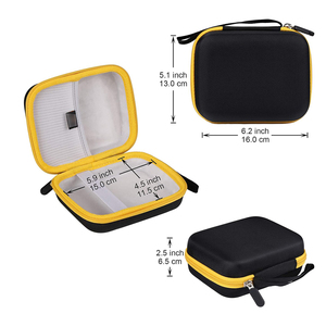 Étuis rigides antichoc en EVA pour <span class=keywords><strong>Kodak</strong></span> <span class=keywords><strong>Mini</strong></span> <span class=keywords><strong>3</strong></span> Retro - Sac de rangement de voyage portable pour imprimante photo 3x3 pouces (étui uniquement) - Product Image 3