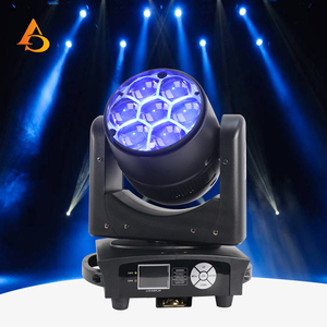 7X40W Shake Head <b>Lights</b> Dmx512 RGBW 4in1 LED Zoom Bee Eyes for Stage Disco Party KTV - Product Image 5