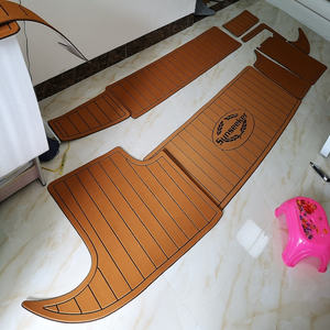 1996 Sunseeker Camargue 51 plate-forme de bain bateau EVA mousse Faux teck pont tapis de sol Seadek MarineMat Gatorstep Style auto-adhésif - Product Image 3