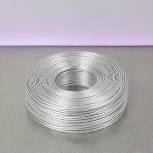 2464透明シース付きPVC撚り線錫メッキ銅20/22AWG 2芯LEDライト電源ケーブルネオンシャンデリアクリスタル丸線 - Product Image 2