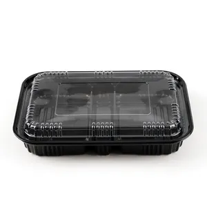 Benutzer definierte Form klare Kunststoff Clam shell Lebensmittel verpackung Handro lle Behälter Einweg Kunststoff Sushi-Box