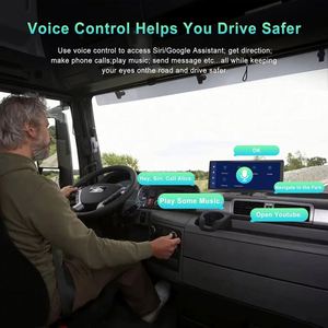 Xách tay 10.26 inch 2.5D cảm ứng đầy đủ Carplay Màn hình DSP <span class=keywords><strong>GPS</strong></span> kích hoạt không dây Car Stereo cho DVD player <span class=keywords><strong>Android</strong></span> tự động gương liên kết - Product Image 5