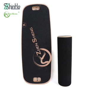 Zhensheng บอร์ดออกกำลังกายปรับสมดุลออกกำลังกายพร้อมโรลเลอร์คอร์และการฝึกเอว - Product Image 4