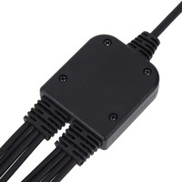 Cable de programación USB 8 en 1 para Baofeng. Para radios múltiples Kenwood TYT QYT 1. Para 4,26 pies