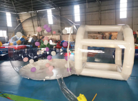 Tente bulle igloo gonflable personnalisée en gros, dôme transparent, maison bulle gonflable, ballons gonflables