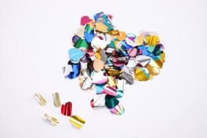 الجملة مخصص حزب الديكور احباط المناديل الورقية القابلة للتحلل ورقة الزفاف القلب النثار - Product Image 6