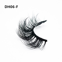 Ensemble d'eye-liner magnétique de simulation 3D, doux et confortable, avec trois paires de faux cils magnétiques