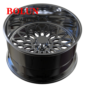 Bolun Polished 20x12 22x10 22x12 24x12 24x14 26x12 28x16 30x16 30x16鍛造ホイール8x170 8x180リムフォード、gmc、ラム、シェビーカーズリム - Product Image 4
