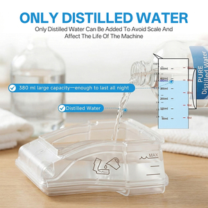Chambre à eau de rechange durable pour <span class=keywords><strong>humidificateur</strong></span>, compatible avec la machine CPAP S10, pour un usage quotidien à domicile et un meilleur sommeil - Product Image 5