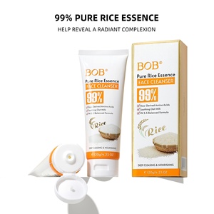 Limpiador Facial Espumoso <span class=keywords><strong>con</strong></span> Aminoácidos de <span class=keywords><strong>Arroz</strong></span> - Hidratante, Limpieza Profunda, Suave, No Irritante para Todo <span class=keywords><strong>Tipo</strong></span> de Piel - Product Image 4