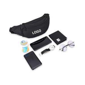 Riñonera Deportiva con Cierre de Cremallera y Logotipo Personalizado, de Tela Oxford, para Hombre y Mujer, en Venta - Product Image 2