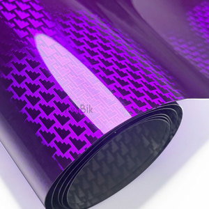 Cao Bóng Màu Tím Mô Hình Máy Bay Sợi Carbon Phim Bọc Vinyl Sticker Cho Xe Điều Chỉnh Dán Màu Tự Dính Tự Làm Phong Cách - Product Image 4