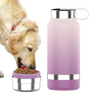 High quality Diversion Safe Stash Water Bottle with 32oz Liquid Capacity and Dry Storage for pets water bottle dog water bottle