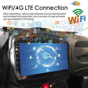 8GB+128GB AI Voice CarPlay Car Radio for Jeep Renegade 2016-2020 GPS Navigation <b>Android</b> 13 Multimedia Stereo Video Player 2Din - Product Image 2