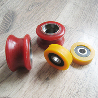 Ruedas personalizadas Polea Rodillos de uretano, Poly Wheels, Rodillo de fundición de poliuretano