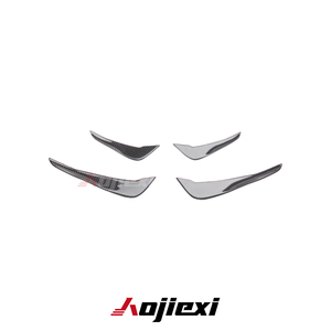 Ailerons avant en fibre de carbone de style AE de haute qualité pour <span class=keywords><strong>Mercedes</strong></span> Benz W236 CLE <span class=keywords><strong>53</strong></span> <span class=keywords><strong>AMG</strong></span> 2024+ Splitter d'aération avant en carbone - Product Image 4