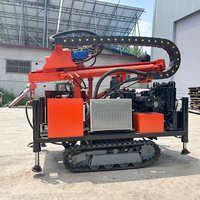 Nouvelle Offre 2025 : Foreuse Rotative sur Chenilles Yugong de Haute Qualité pour Puits d'Eau, 200m, Diesel, avec Pompe et Boîte de Vitesses Multifonctionnelles
