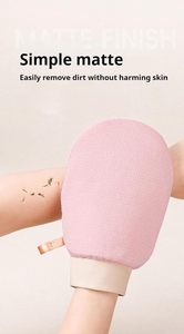 ถุงมือขัดผิวแบบโมร็อกโกแฮมมัม ผลิตจากเรยอนวิสโคส สำหรับขัดผิวแบบตุรกี - Product Image 3