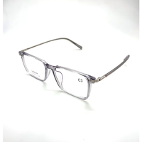 Montures de lunettes optiques en acétate Tr90 à prix réduit bon marché lunettes optiques de créateur pour hommes et femmes