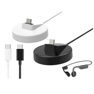 สำหรับ <span class=keywords><strong>AfterShokz</strong></span> หูฟังบลูทูธเปิดย้าย AS660 1เมตรถักเปีย PVC Type-C - Product Image 1