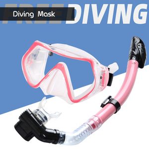 Set de Buceo con Máscara de Snorkel Completamente Seca, Antivaho, Equipo de Natación para Adultos, Uso en Verano - Product Image 5
