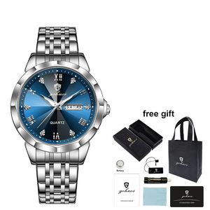 Reloj de Pulsera de Lujo Gohuos 8811, Reloj de Cuarzo Original a Prueba de Agua para Hombre y Mujer, Reloj para Hombre, Montre Homme, con Caja y Bolsa - Product Image 3