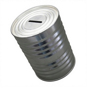 Salvadanaio a Forma di Tamburo Rotondo in Latta con Fessura per Monete per Bambini e <span class=keywords><strong>Risparmio</strong></span> Domestico - Product Image 6