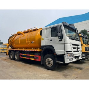 รถบรรทุกดูดสิ่งปฏิกูล/รถบรรทุกถังสุญญากาศ HOWO 6X4 ขนาด 20000 ลิตร 18 คิว 20 ตัน ยี่ห้อดัง พร้อมปั๊ม Moro จากอิตาลี ขายดี - Product Image 5