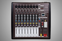 Console de mixage numérique 8 MONO avec CARNON, ligne, entrée d'insertion 4/8 canaux