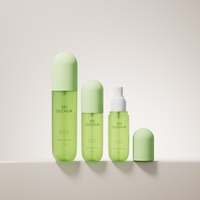 Flacon pulvérisateur de haute qualité, forme ronde, 80/100/200 ml, pour soins de la peau, brume faciale ou corporelle, avec pulvérisation fine.