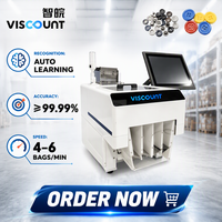 Machine de comptage et d'emballage automatique de haute précision VisCount VST4-1, avec vision et comptage par boutons – Offre Spéciale