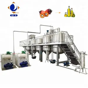 1-50tpd palm oil mini refinery plant crude palm oil refining machine for sale in Nigeria