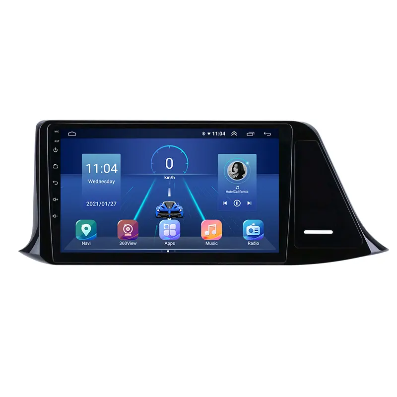 Car Stereo Android 10 Car Video Dvd Player für Toyota C-HR 2016-2019 mit WIFI USB BT GPS