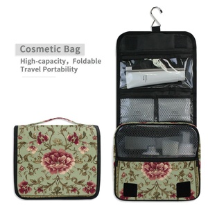 Nouveauté : Trousse de Toilette de Voyage Pliable Imperméable à Fermeture Éclair avec Poignée Souple et Grande Capacité, Personnalisable pour la Vente en Gros - Product Image 3