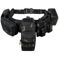Ceinture tactique réglable de haute qualité, respirante et durable, pour la chasse en extérieur et les usages utilitaires