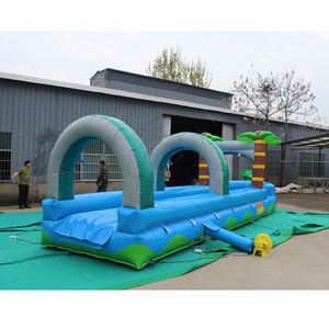 Tobogán Inflable Personalizado para Piscina, Material de PVC, Diseño de Palmera, Tobogán Acuático Inflable para Fiestas en el Patio Trasero - Product Image 3