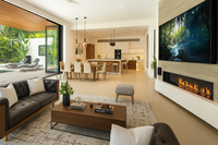Maßgefertigtes Modernes Massivholz Modulares Luxuriöses Komfortables Umweltfreundliches Wohnzimmer-Sofa-Set für Wohnung und Heimbüro
