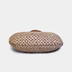 Nouveau Sac Fourre-tout Bohème 2026 pour Femme <span class=keywords><strong>en</strong></span> <span class=keywords><strong>Paille</strong></span> Tressée Façon Dumpling, Fait Main, Grande Capacité, Sac à Bandoulière et Sac de Plage Personnalisable - Product Image 6