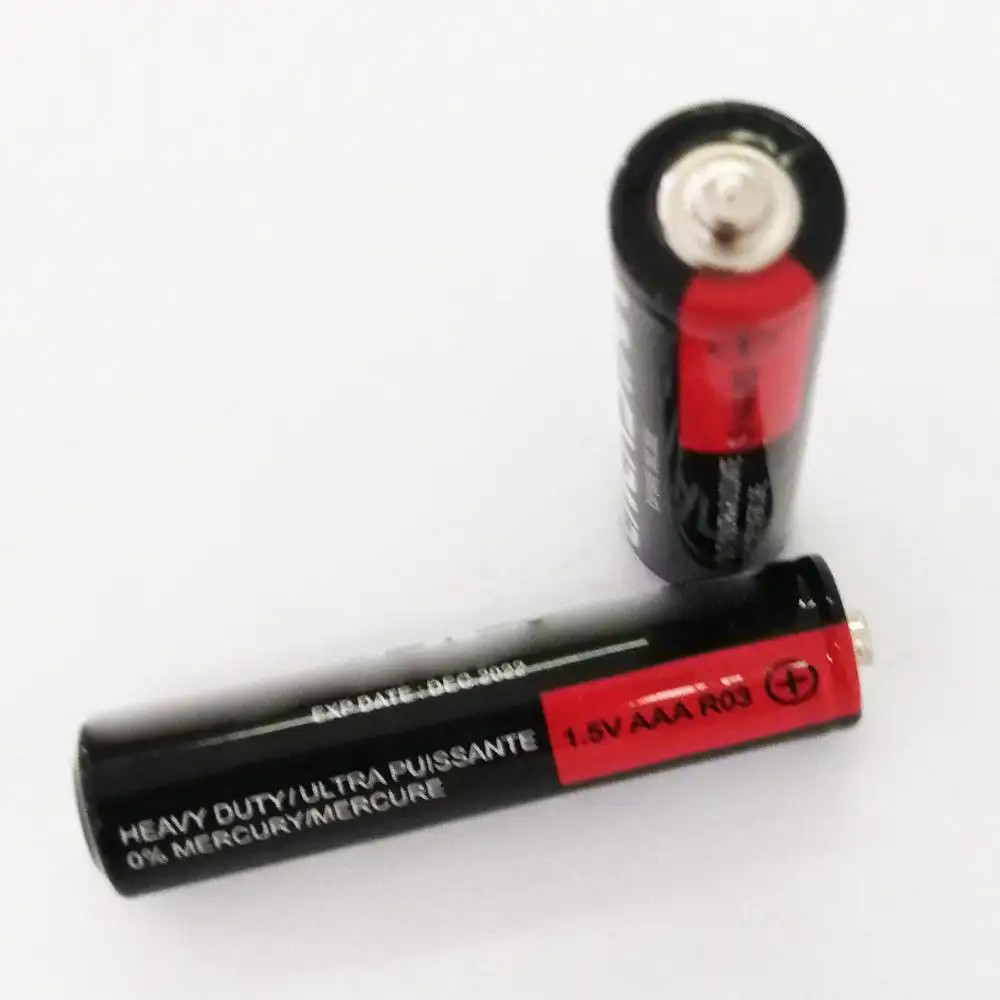 Powercell UM-4 Size 1 5v Dry Battery R03 U M4 AAA 1.5v Pencil Battery for Remote Control Toys Camera Heavy Duty Battery